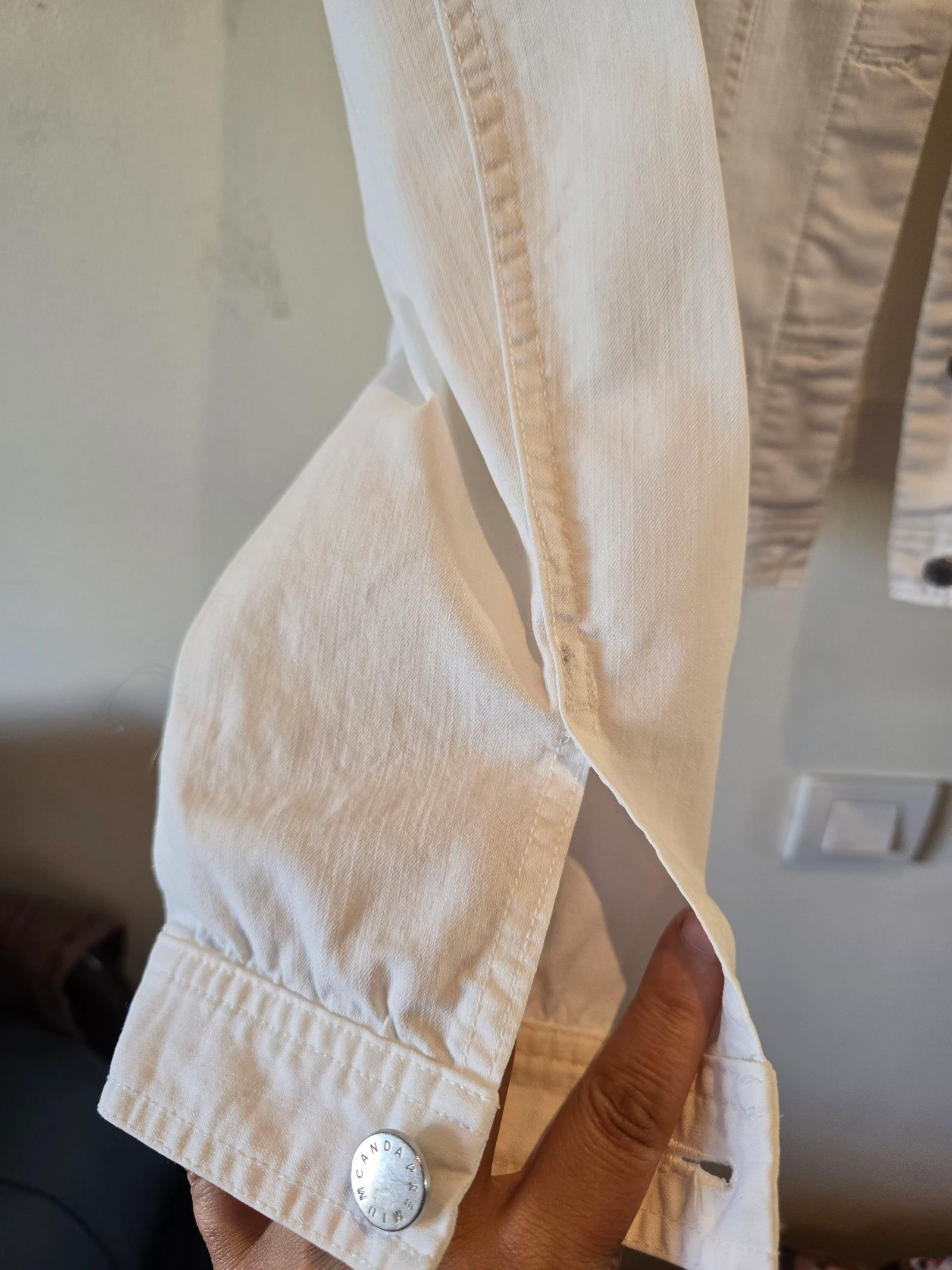 Cazadora denim blanca Canda premium de C&A-talla S – photo 7